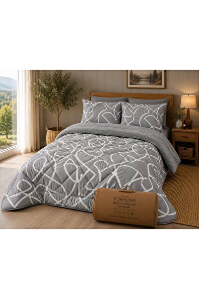 Sudemhome Double-Sided Plush Welsoft Pufidik Polar Sleeping Set (Quilt + King...