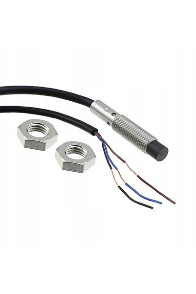 Omron E2B-S08KN04-WP-B2 Senzor inductiv 5M, distanță de detectare 4mm, 10÷30V...