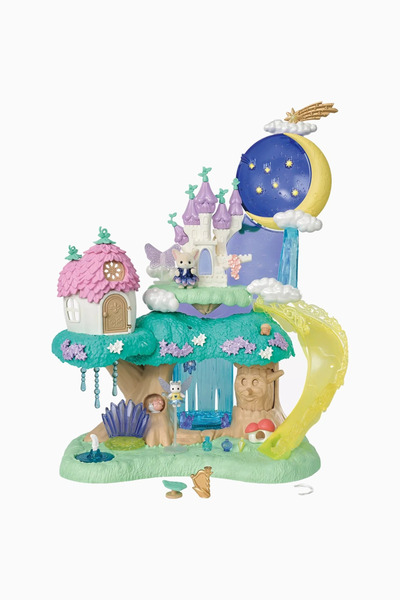 SYLVANIAN FAMILIES Orman Harikası Peri Şatosu Fennec Fox Baby 40+ Parça Oyun ...