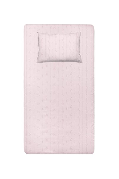 Casadora Baby Astra Line %100 Organik Pamuk Saten Çocuk Lastikli Çarşaf Seti ...