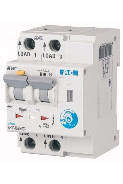 Eaton Detector de scântei, Curent nominal=16 A, Curent de rupere=0,03 A, cara...