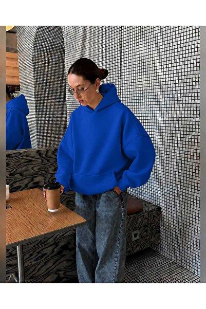 BENROMA 3 Yarn Combed Cotton Hooded Sweatshirt Lk1