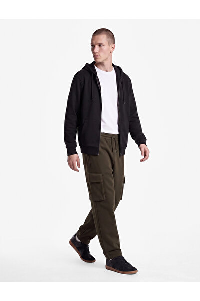 Koton Ruffled, Elastic Waist, Lace-Up, Cargo Pocket, Balloon Fit Sweatpants