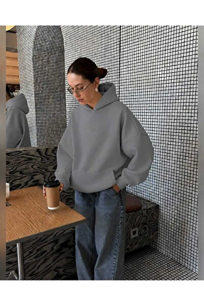 BENROMA 3 Yarn Combed Cotton Hooded Sweatshirt Lk1
