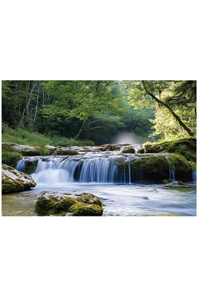 Wallarena FOTOTAPETĂ 3D WODOSPAD PEISAJ DORMITOR SUFRAGERIE FLIZELINA 400x280