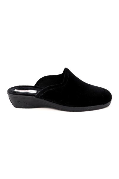Adam Γυναικεία Παντόφλα Adam's Χρώματος Μαύρο 624-26672-29.1