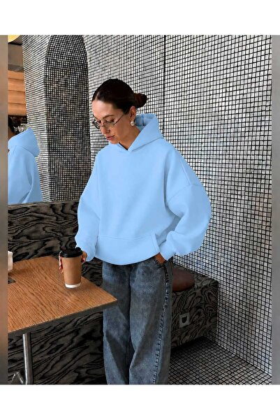 BENROMA 3 Yarn Combed Cotton Hooded Sweatshirt Lk1