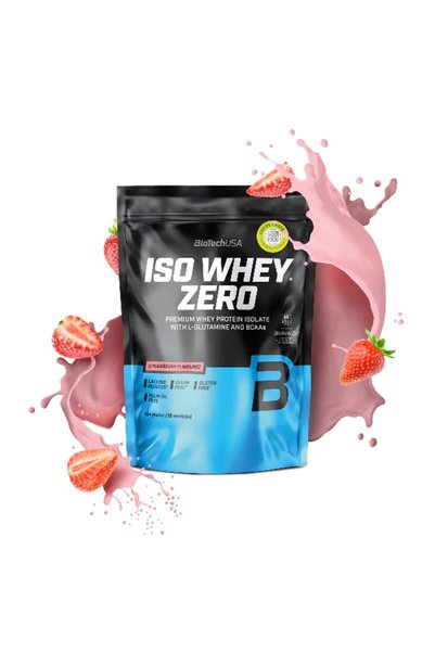BiotechUSA BioTech Usa Iso Whey Zero (454 γρ) Φράουλα