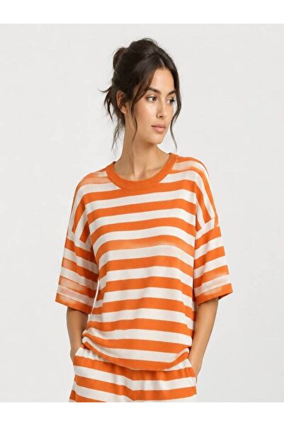 Nikitas Design Oversize Striped Knitwear