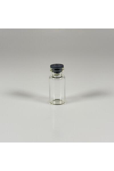 junibeliw 3Pcs 3ml Multi-Purpose Clear Mini Glass Vial Bottle with 13 Mouth R...