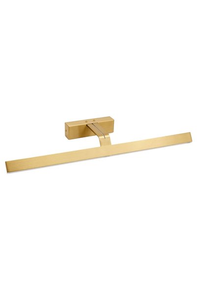 Toolight Επιτοίχο Φωτιστικό Μπάνιου Led Swe009-1w 73cm Brush Gold