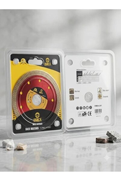 Mermer Granit Seramik İnce Hassas Turbo Kesici Disk 115X22.2-3MM