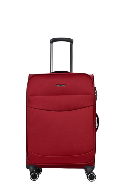 Pierre Cardin Unisex Bordo Trolley 50 Cm Valiz