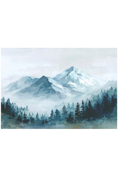 Wallarena FOTOTAPET MUNȚI PEISAJ NATURAL DORMITOR SUFRAGERIE FLIZELINA 300x210