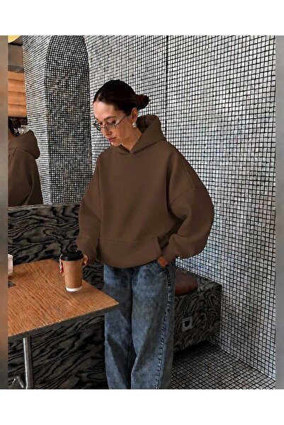 BENROMA 3 Yarn Combed Cotton Hooded Sweatshirt Lk1
