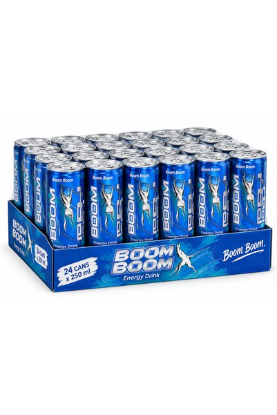 BOOM Energy Drink 250ml – Pack of 24 Cans