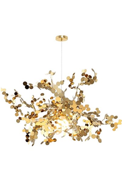Toolight Κρεμαστό Φωτιστικό Extravagant APP546-3CP Gold