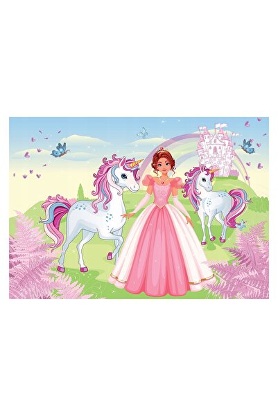 Wallarena Tapet foto UNICORNI PRINȚESĂ COPIE 254x184