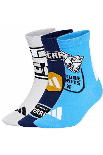 adidas Παιδικές Κάλτσες για Αγόρι Kids Minecraft Youth Socks Χρώματος Πολύχρω...