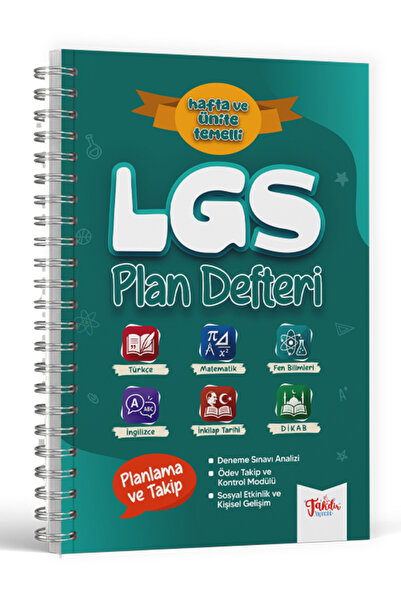 Takdir Yayıncılık Takdir Yayınları LGS 8. Sınıf Maarif Plan Defterim