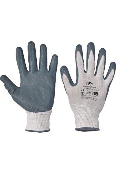 OEM Protective gloves HS-04-001 Babbler Light, Polyester + nitrile, size 10