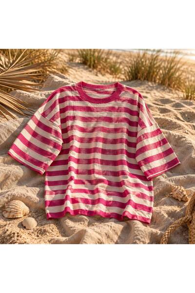 Nikitas Design Oversize Striped Knitwear