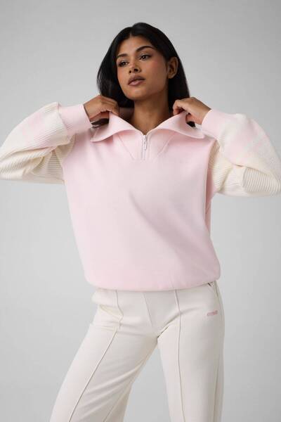 Guess FABRIZIA HALF-ZIP SWEATSHIRT