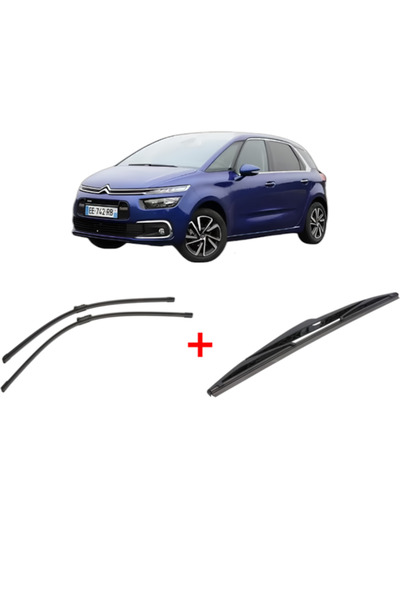 Bosch Σετ 3 υαλοκαθαριστήρων CITROEN C4 PICASSO II 2013 - 2018, για μπροστινό...