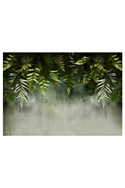 Wallarena Fototapet LEAF MONSTERA Beton suspendat 416x254