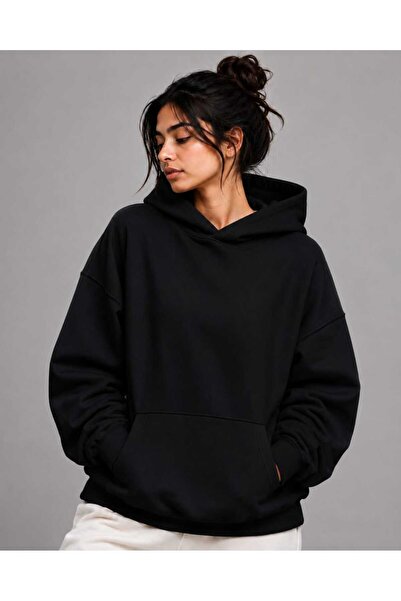 BENROMA 3 Yarn Combed Cotton Hooded Sweatshirt Lk2