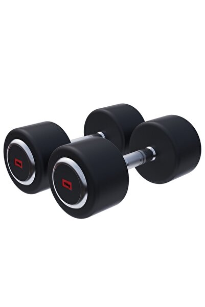 Gorilla Sports Halteră cu cauciuc PRO 2,5 - 50 kg