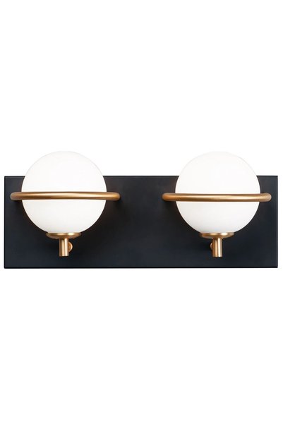 Toolight Φωτιστικο Τοιχου, Φωτιστικο Τοιχου APP1221-2W, Μαύρο