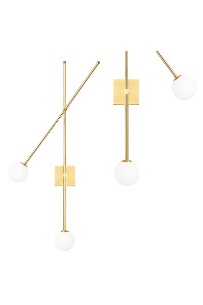 Toolight Φωτιστικό Τοίχου APP1594-2W Gold