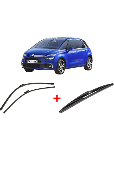 Bosch Σετ 3 υαλοκαθαριστήρων CITROEN C4 SPACETOURER (3D_) 2018 - 2019, για μπ...