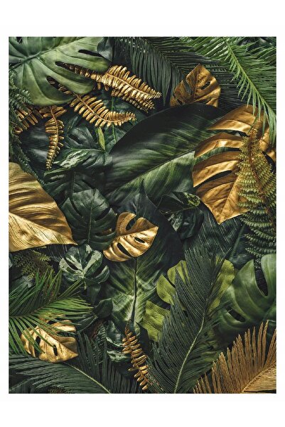 Wallarena Tapet foto frunze de junglă monstera 184x254