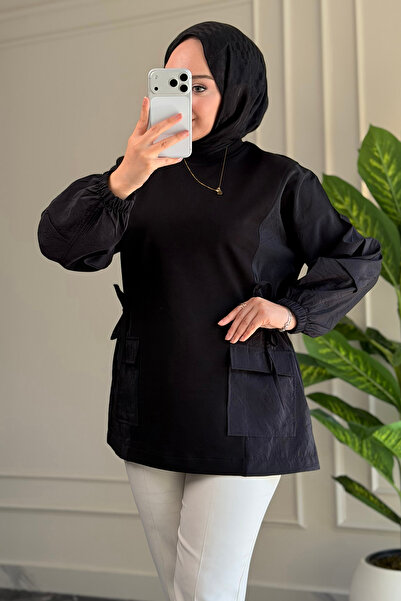 Suede Style 6708 - سترة نسائية مريحة وفضفاضة مصنوعة من قماش الخوخ بخيوطين مع ...