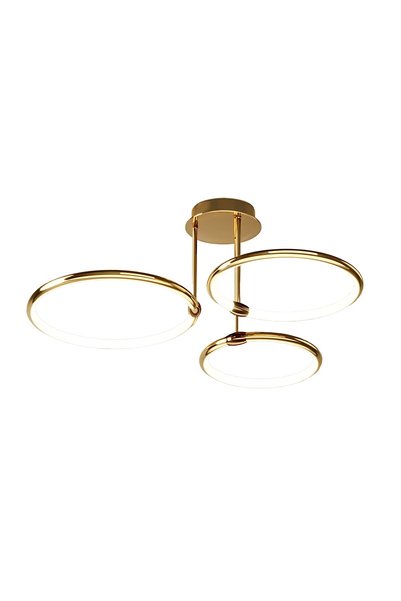 Toolight Φωτιστικό Τοίχου G122-3c Gold Led