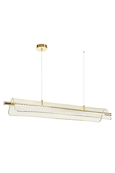 Toolight Κρεμαστό Φωτιστικό Οροφής Led App1943-cp Gold