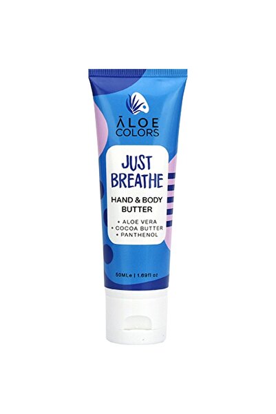 ALOE COLORS Αλόη+ Χρώματα - Απλά Αναπνεύστε Βούτυρο Χεριών & Σώματος (50ml)