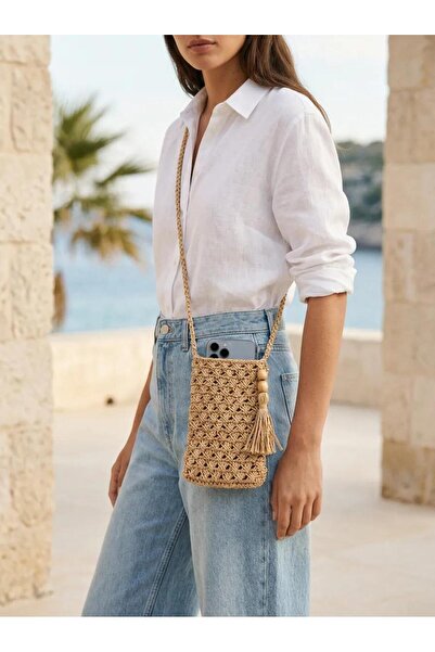 kissen Hand Knitted Phone Bag