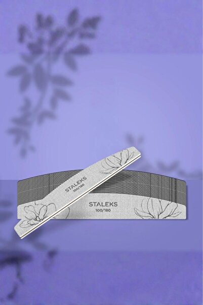 STALEKS PRO YARIM AY KAĞIT TIRNAK TÖRPÜSÜ EXPERT NFE-40-100/180 GRİT (25 ADET)