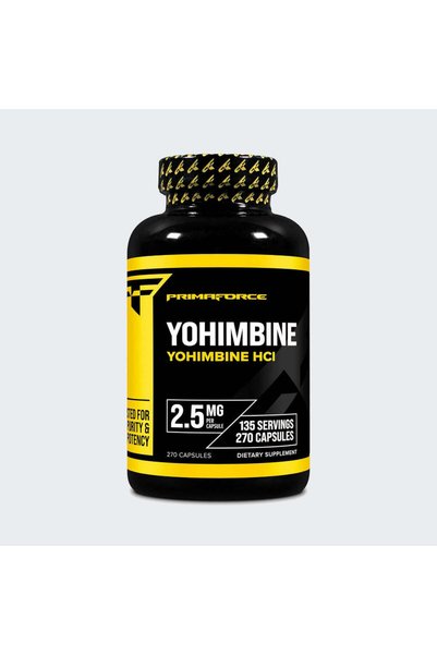 Primaforce Yohimbine HCl 2.5mg - 270 Capsules