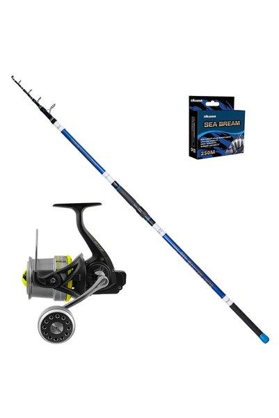 RYUJI Effe Torq 8000 - Surf Master 420cm 100-250gr Surf Olta Seti