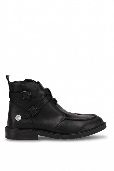 Mammamia D26Kb-8620 Women's Genuine Leather Boots Black