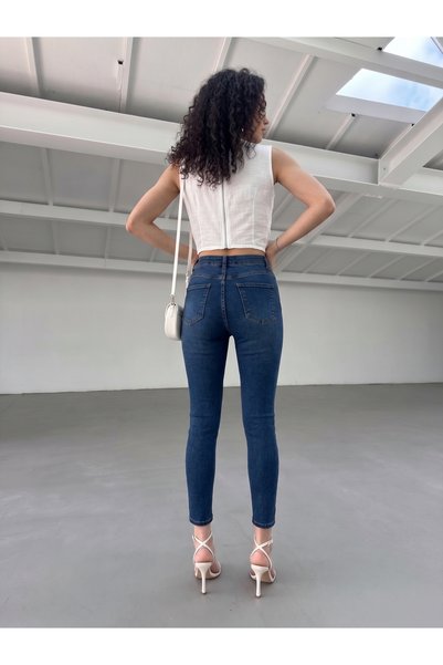 MUG collection Women's Denim Pants Flexible Mom