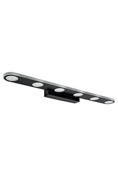 Toolight Επιτοίχο Φωτιστικό Μπάνιου Led Swe055-w Black