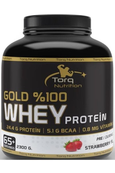 Torq Nutrition بروتين مصل اللبن جولد بالفراولة 2300 جرام