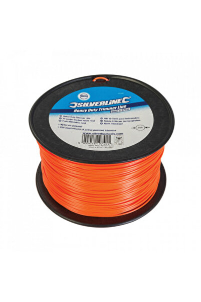 Silverline Fir de trimmer rezistent, 2.4mm, 262 M, Fir de trimmer pentru sarc...