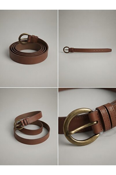 modayaselam Women Belt with Buckle