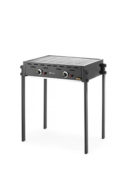 HENDI Grătar pe gaz Roast-Master Pro Black, negru, 11,6 kW, 790 x 560 x 900 mm